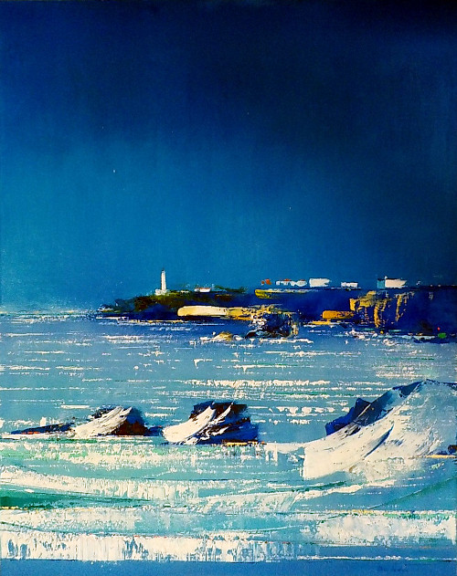 Dominique William LEDUC-Biarritz, les trois vagues